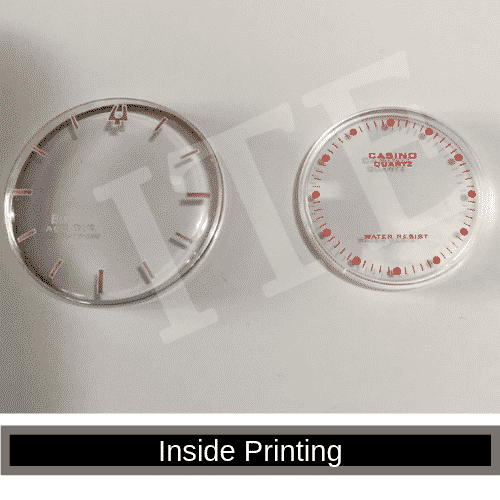 printed watch glass replacement